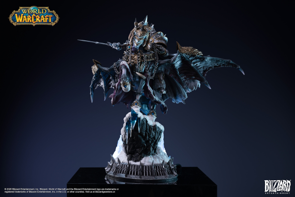 HEX Collectibles World of Warcraft - The Lich King & Invincible Statue