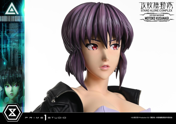 Prime 1 Studio Ghost in the Shell Stand Alone Complex - Motoko Kusanagi 1/1 Life-Size Figure