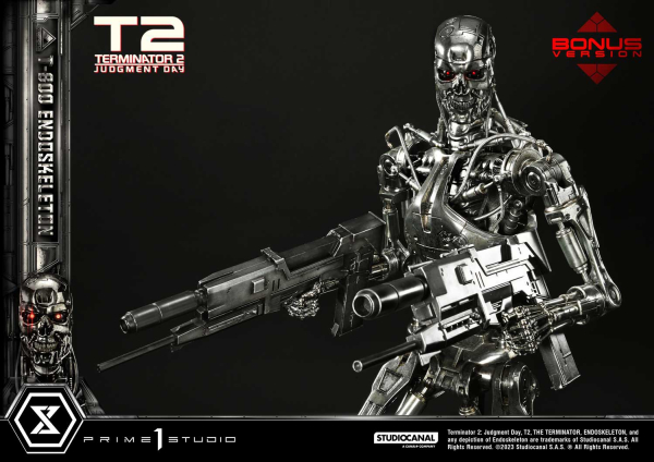Prime 1 Studio Terminator 2: Judgment Day T-800 Endoskeleton (DX-Bonus Version) 1/3 Statue