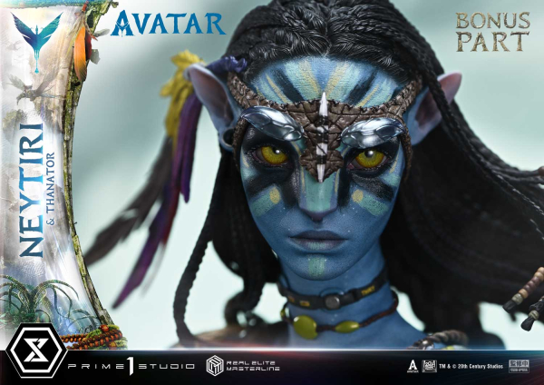 Prime 1 Studio Avatar (Movie) - Neytiri & Thanator (Deluxe Bonus Version) 1/4 Statue
