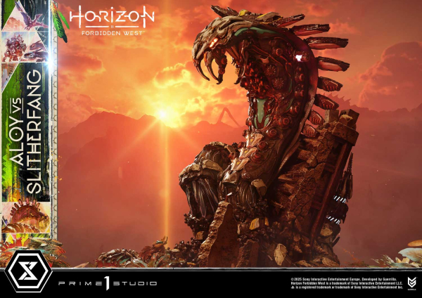 Prime 1 Studio Horizon Forbidden West - Aloy vs. The Slitherfang Statue