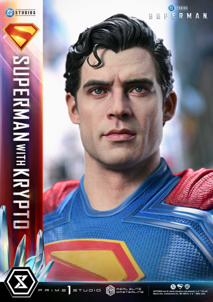 Prime 1 Studio Superman 2025 - Superman with Krypto 1/3 Statue