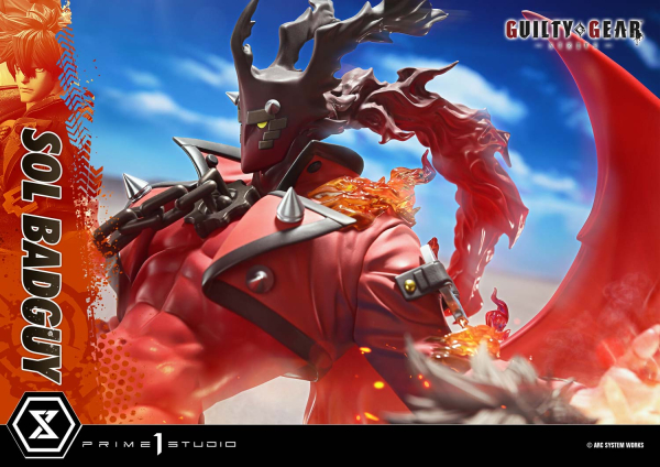Prime 1 Studio Guilty Gear -Strive- Sol Badguy (Bonus Version) 1/4 Statue
