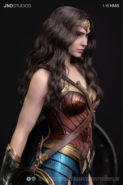JND Studios Platinum - Wonder Woman of Justice League 1/6 HMS Statue