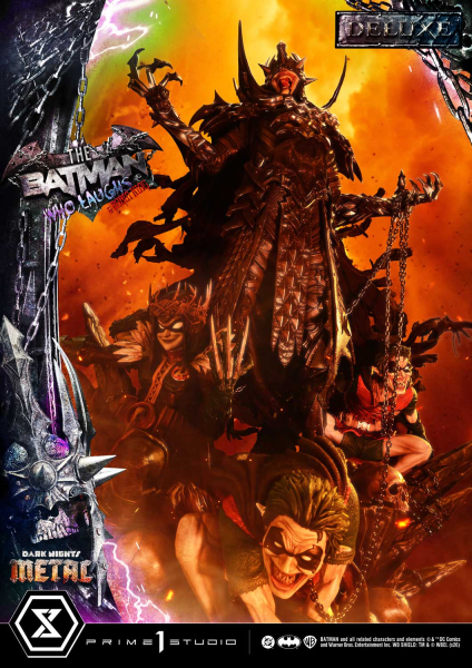 Prime 1 Studio Dark Nights: Death Metal (Comics) - The Batman Who Laughs & Robin King (Deluxe Version) 1/3 Statue