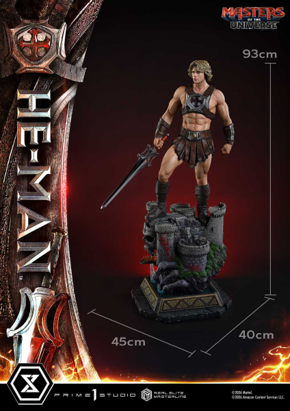 Prime 1 Studio Masters of the Universe (2026 Film) He-Man 1/3 Statue