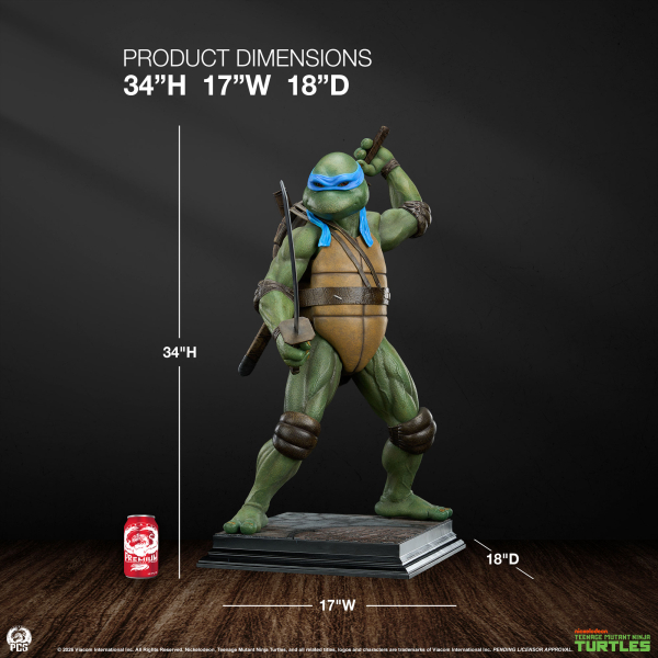 Premium Collectibles Studio TMNT - Leonardo (Regular Edition) 1/2 Scale Statue