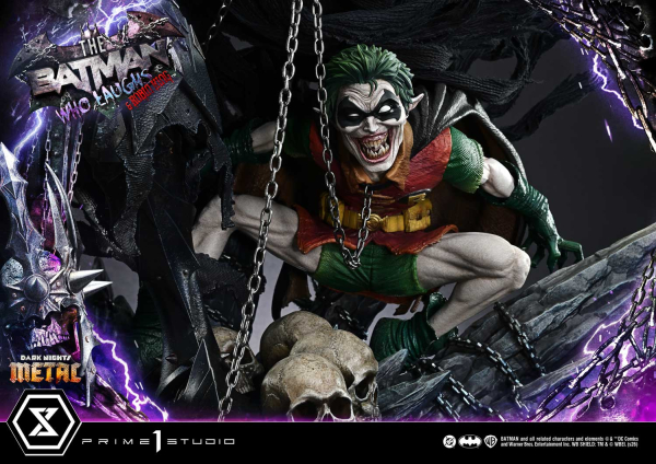 Prime 1 Studio Dark Nights: Death Metal (Comics) - The Batman Who Laughs & Robin King 1/3 Statue