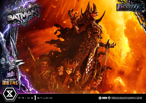 Prime 1 Studio Dark Nights: Death Metal (Comics) - The Batman Who Laughs & Robin King (Deluxe Version) 1/3 Statue