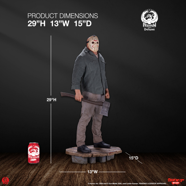 Premium Collectibles Studio Friday the 13th: The Game - Jason 'Part 3' (DX Version) 1/3 Scale