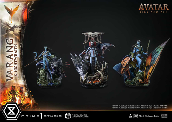 Prime 1 Studio Avatar Fire and Ash (Movie) - Varang & Nightwraith 1/4 Statue
