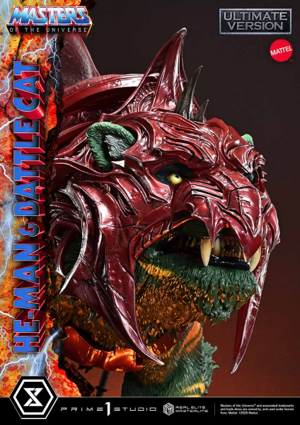 Prime 1 Studio Masters of the Universe - He-Man & Battle Cat (Ultimate Version) 1/4 Statue