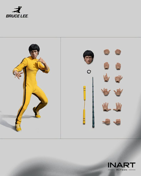 INART Action Bruce Lee (Yellow Suit) 1/12 Action Figure