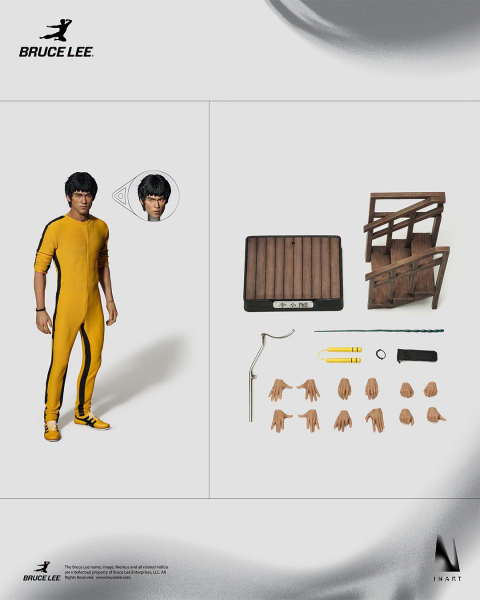 INART Collectibles Bruce Lee (Yellow Suit) 1/6 Collectible Figure