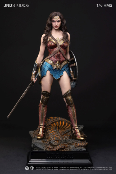 JND Studios Platinum - Wonder Woman of Justice League 1/6 HMS Statue
