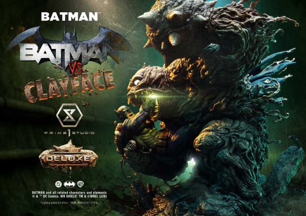Prime 1 Studio Batman (Comics) - Batman vs Clayface (DX Version) 1/4 Statue