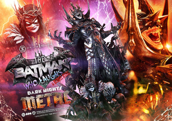 Prime 1 Studio Dark Nights: Death Metal (Comics) - The Batman Who Laughs & Robin King 1/3 Statue