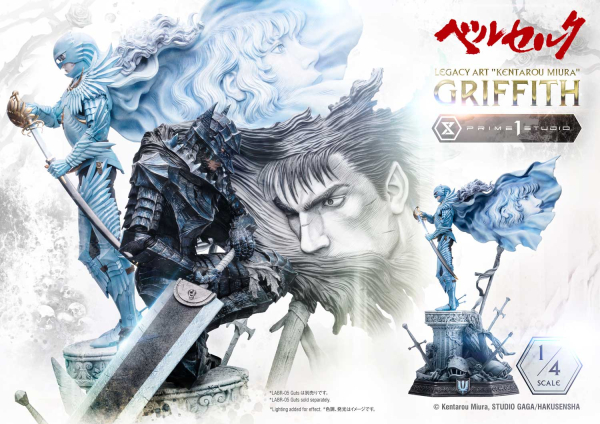 Prime 1 Studio Berserk - Griffith (Regular Version) 1/4 Statue