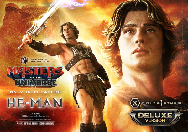 Prime 1 Studio Masters of the Universe (2026 Film) He-Man (Deluxe Version) 1/3 Statue