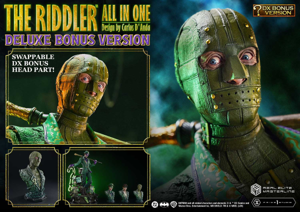 Prime 1 Studio Batman (Comics) - The Riddler All In One (Bonus Deluxe Version) 1/3 Statue