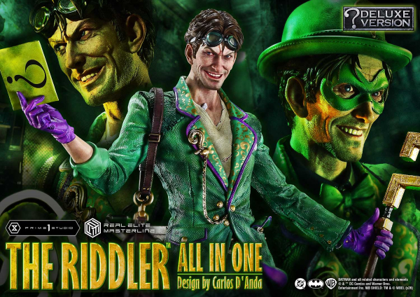Prime 1 Studio Batman (Comics) - The Riddler All In One (Deluxe Version) 1/3 Statue