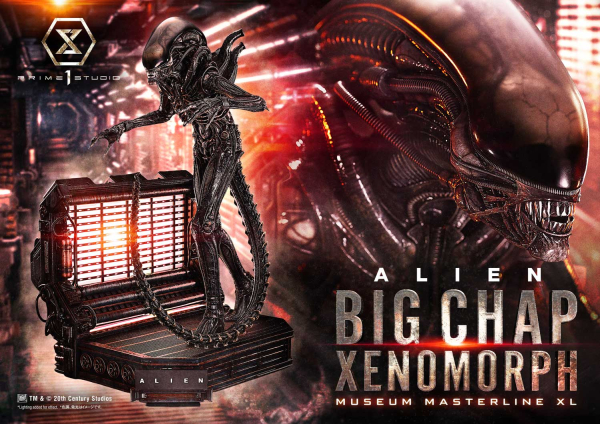 Prime 1 Studio Alien (Movie): Big Chap Xenomorph - Giger Head 1/3 Statue