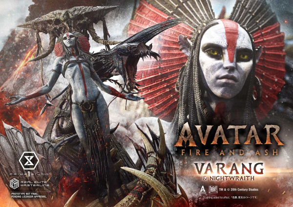 Prime 1 Studio Avatar Fire and Ash (Movie) - Varang & Nightwraith 1/4 Statue