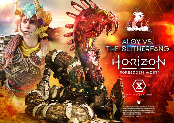 Prime 1 Studio Horizon Forbidden West - Aloy vs. The Slitherfang Statue