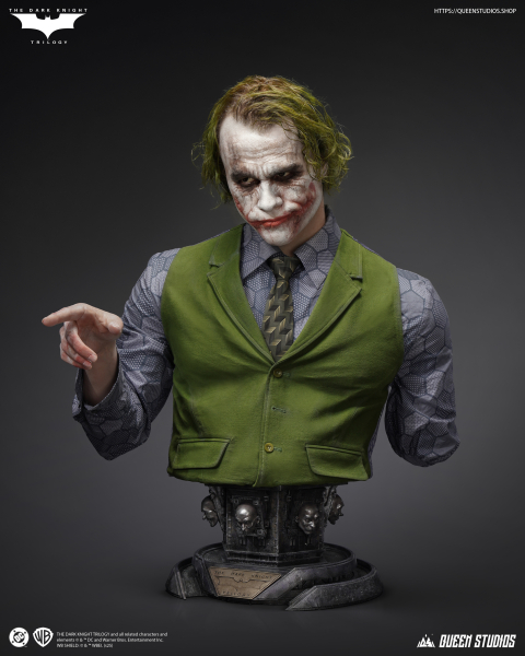 Queen Studios The Dark Knight - The Joker 1:1 Life-Size Bust