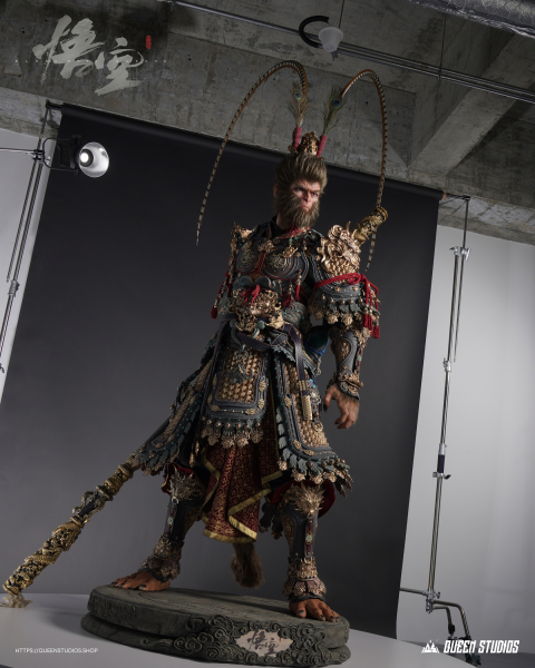 Queen Studios The Black Myth : Wukong - Great Sage Armor Set 1/1 Life-Size Statue