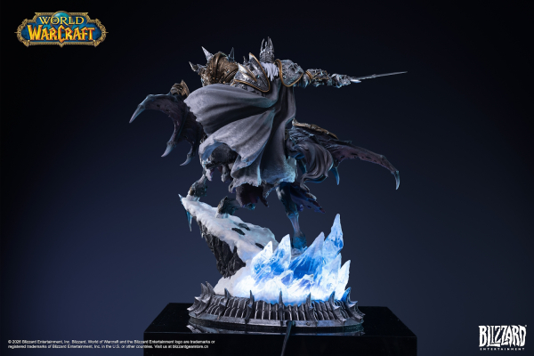 HEX Collectibles World of Warcraft - The Lich King & Invincible Statue