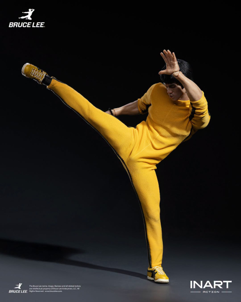 INART Action Bruce Lee (Yellow Suit) 1/12 Action Figure