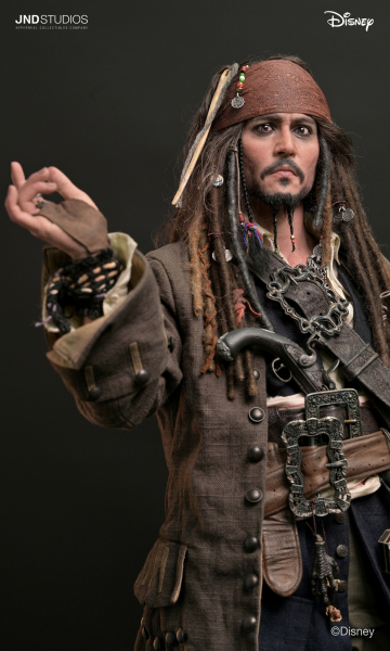 JND Studios Jack Sparrow of the Pirates of the Caribbean 1/3 Statue