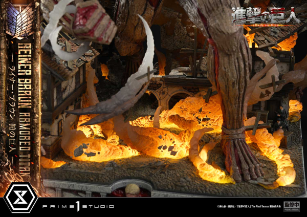 Prime 1 Studio Attack on Titan - Reiner Braun Armored Titan Statue