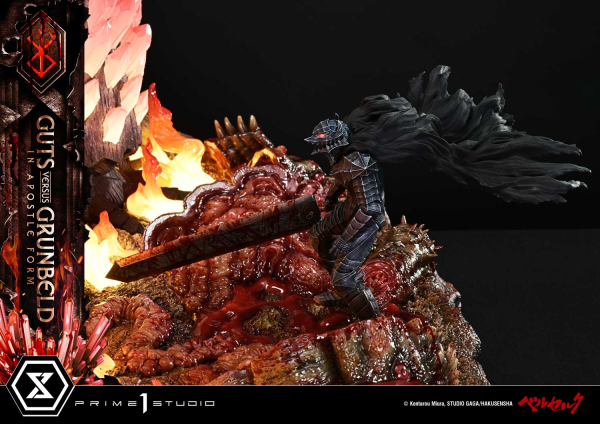 Prime 1 Studio Berserk - Guts Versus Grunbeld in Apostle Form Statue