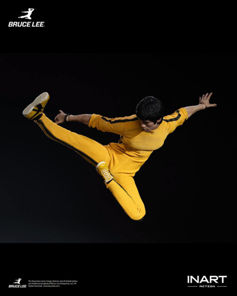 INART Action Bruce Lee (Yellow Suit) 1/12 Action Figure