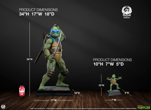 Premium Collectibles Studio TMNT - Leonardo (Deluxe Edition) 1/2 Scale Statue
