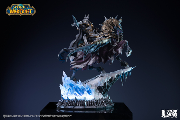 HEX Collectibles World of Warcraft - The Lich King & Invincible Statue