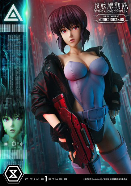 Prime 1 Studio Ghost in the Shell Stand Alone Complex - Motoko Kusanagi 1/1 Life-Size Figure