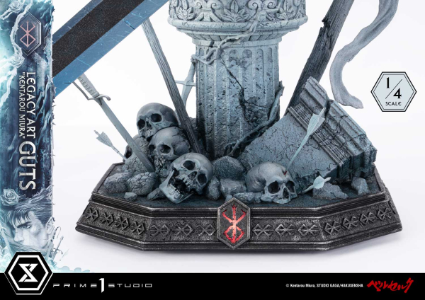 Prime 1 Studio Berserk - Guts (Regular Version) 1/4 Statue