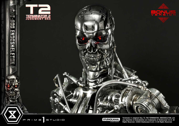 Prime 1 Studio Terminator 2: Judgment Day T-800 Endoskeleton (DX-Bonus Version) 1/3 Statue