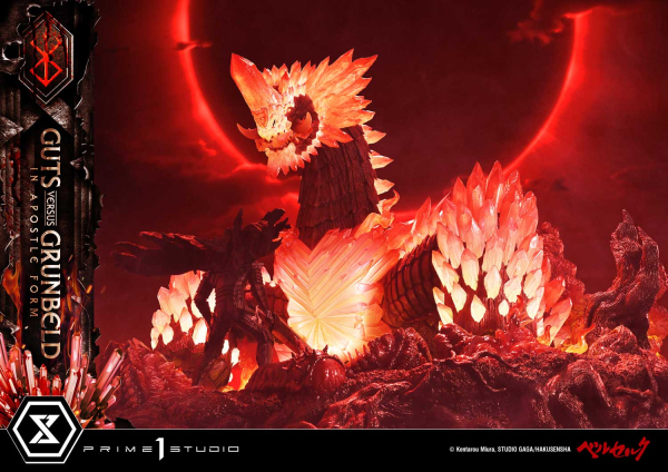 Prime 1 Studio Berserk - Guts Versus Grunbeld in Apostle Form Statue