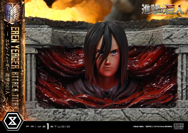 Prime 1 Studio Attack on Titan - Eren Yeager Attack Titan Statue