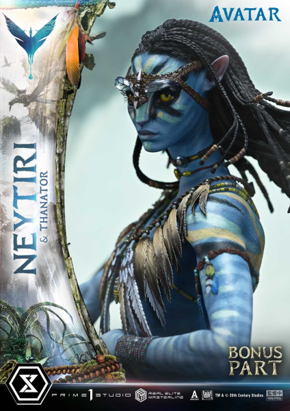 Prime 1 Studio Avatar (Movie) - Neytiri & Thanator (Deluxe Bonus Version) 1/4 Statue