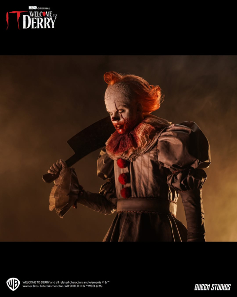Queen Studios IT: Welcome to Derry Season 1 - Pennywise (Single Version) 1/3 Statue