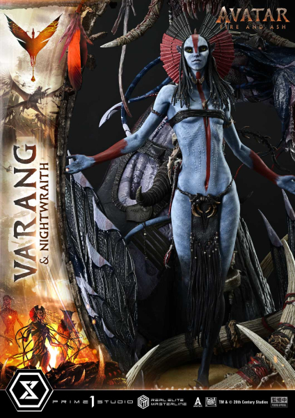 Prime 1 Studio Avatar Fire and Ash (Movie) - Varang & Nightwraith 1/4 Statue