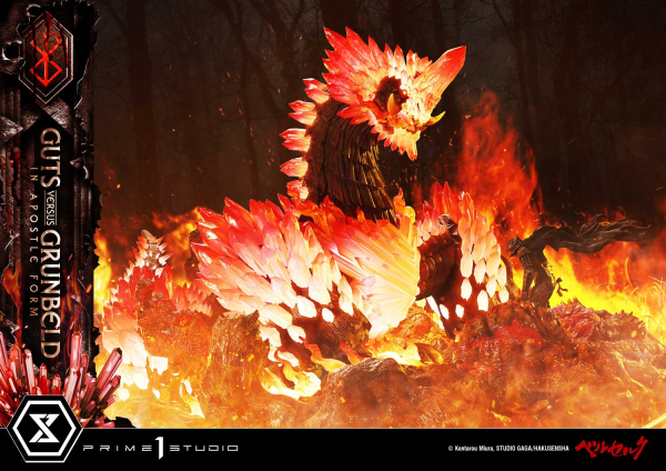 Prime 1 Studio Berserk - Guts Versus Grunbeld in Apostle Form Statue