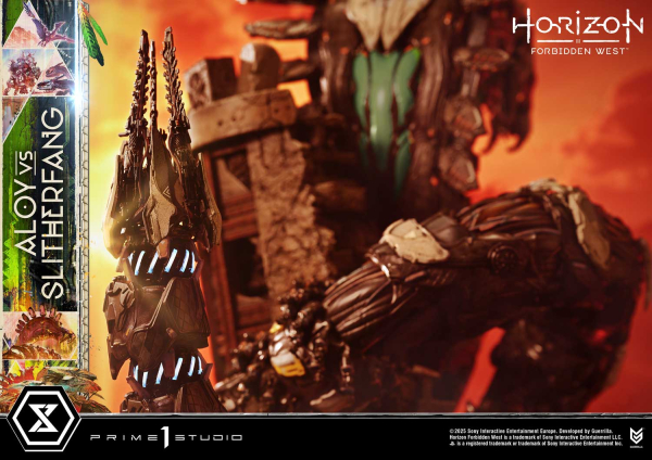 Prime 1 Studio Horizon Forbidden West - Aloy vs. The Slitherfang Statue