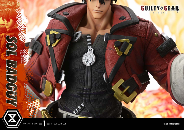 Prime 1 Studio Guilty Gear -Strive- Sol Badguy (Bonus Version) 1/4 Statue