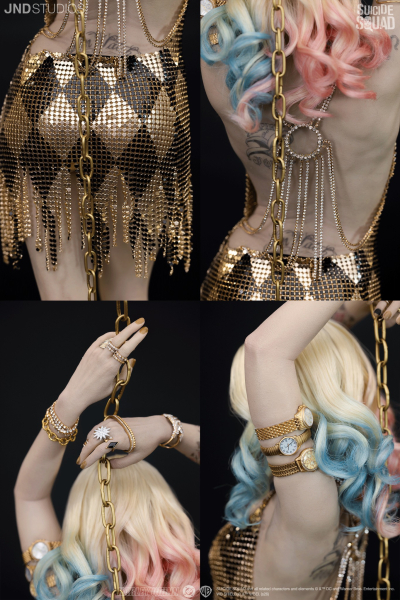 JND Studios Harley Quinn Platinum of Suicide Squad